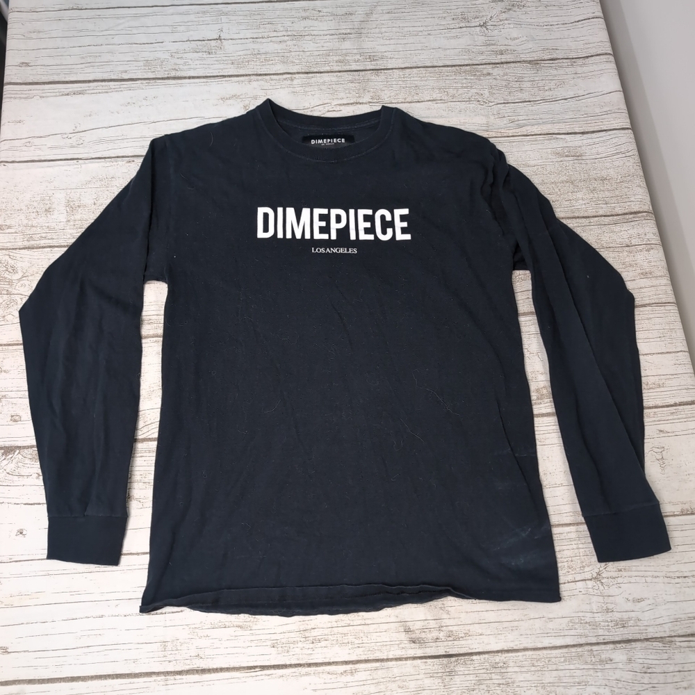 Dimepiece Black Long Sleeve T Shirt Size One Size